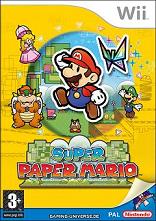 Portada de Super Paper Mario