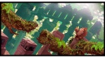 Arte conceptual ruinas juego Donkey Kong Country Returns Wii Nintendo 3DS.jpg
