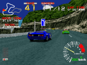 Ridge Racer Playstation juego real en carrera.png