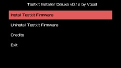 Captura de TestKit Installer Deluxe