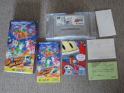 Super Bomberman 3 (Super Nintendo NTSC-J) fotografia portada-cartucho-manual.jpg