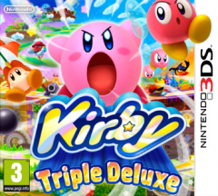 Portada de Kirby Triple Deluxe