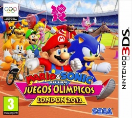 Portada de Mario & Sonic en los juegos Olímpicos de Londres 2012