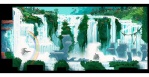 Arte conceptual cascadas juego Donkey Kong Country Returns Wii Nintendo 3DS.jpg