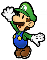 Personajes de Super Paper Mario - Luigi.png