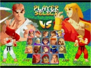 Street Fighter Alpha 2 (Playstation) juego real pantalla selección de personajes.jpg