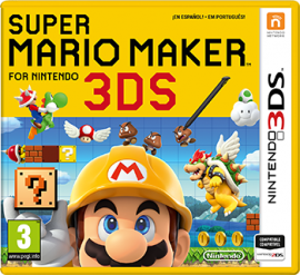 Portada de Super Mario Maker 3DS
