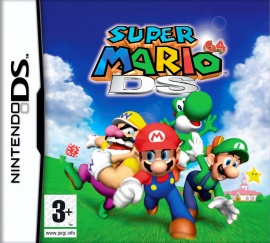Portada de Super Mario 64 DS