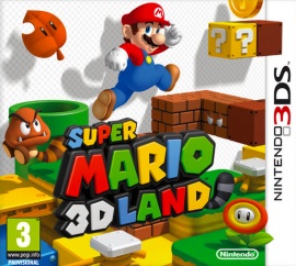 Portada de Super Mario 3D Land