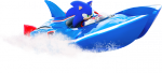 Arte Sonic lancha juego Sonic & All-Stars Racing Transformed multiplataforma.png