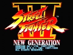 Portada de Street Fighter III: New Generation