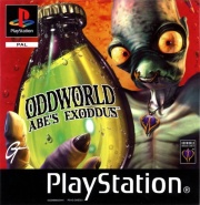 Oddworld Abe's Exoddus (Playstation Pal) caratula delantera.jpg