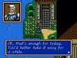 Captura del comienzo de Shining Force.