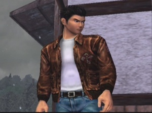 Ryo Hazuki en el exterior de su casa, en Yamanose.