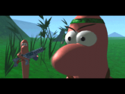 Worms (Saturn) juego real 001.png