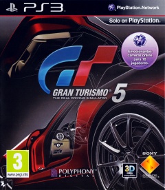 Portada de Gran Turismo 5