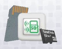 Captura de Gestión de SD/MicroSD desde menú Home