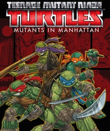 Portada de Teenage Mutant Ninja Turtles: Mutants in Manhattan