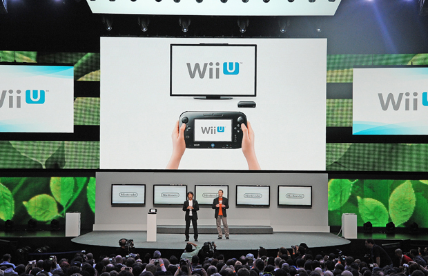 Archivo:Shigeru Miyamoto durante el E3 2012 presentando Wii U.jpg