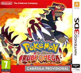 Portada de Pokémon Rubí Omega y Zafiro Alfa