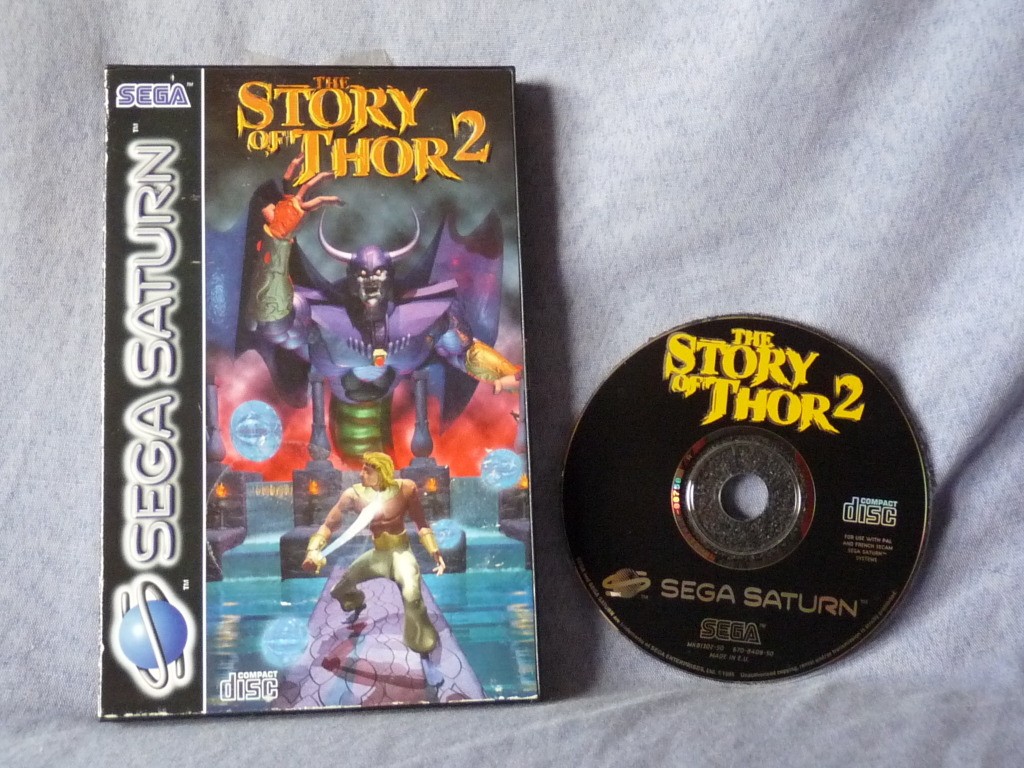 Story Of Thor 2 Sega Saturn - Notice Seule (manuel D'instructions) - Bon état