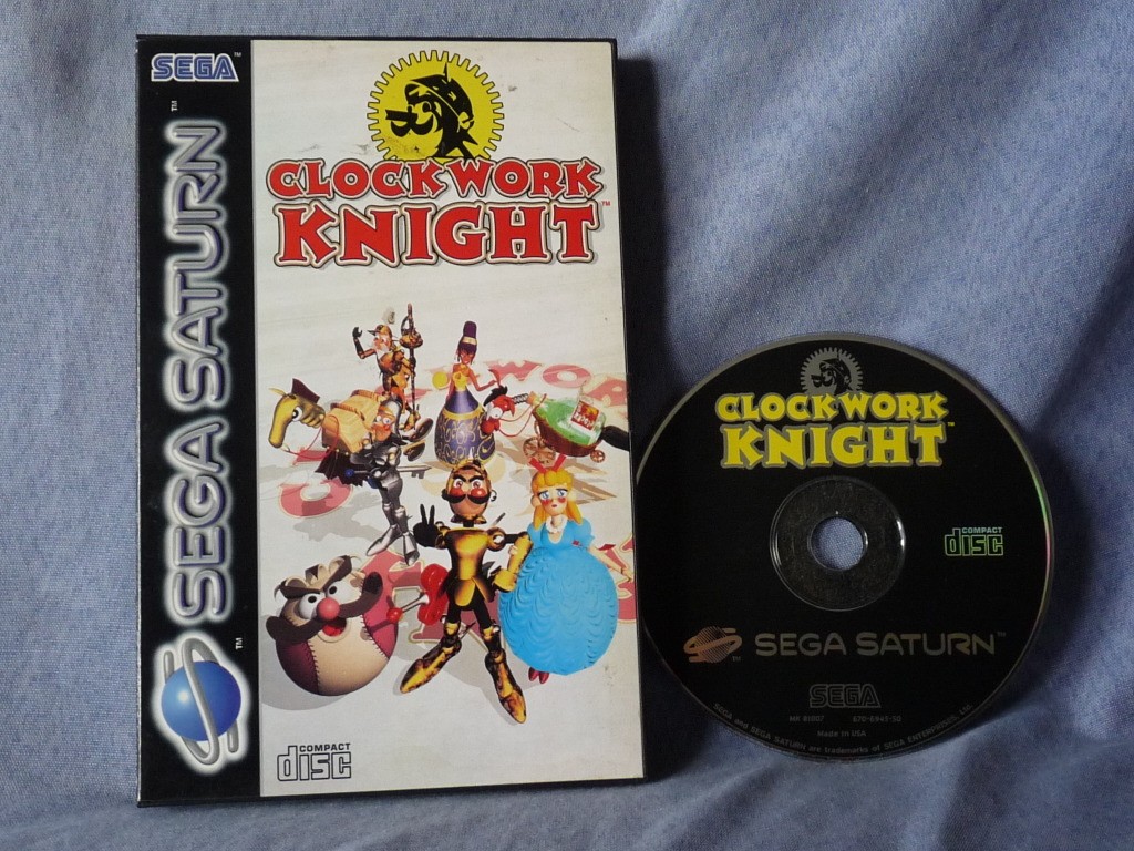 Clockwork Knight Sega Saturn PAL - Jeu De Plateforme Comme Neuf