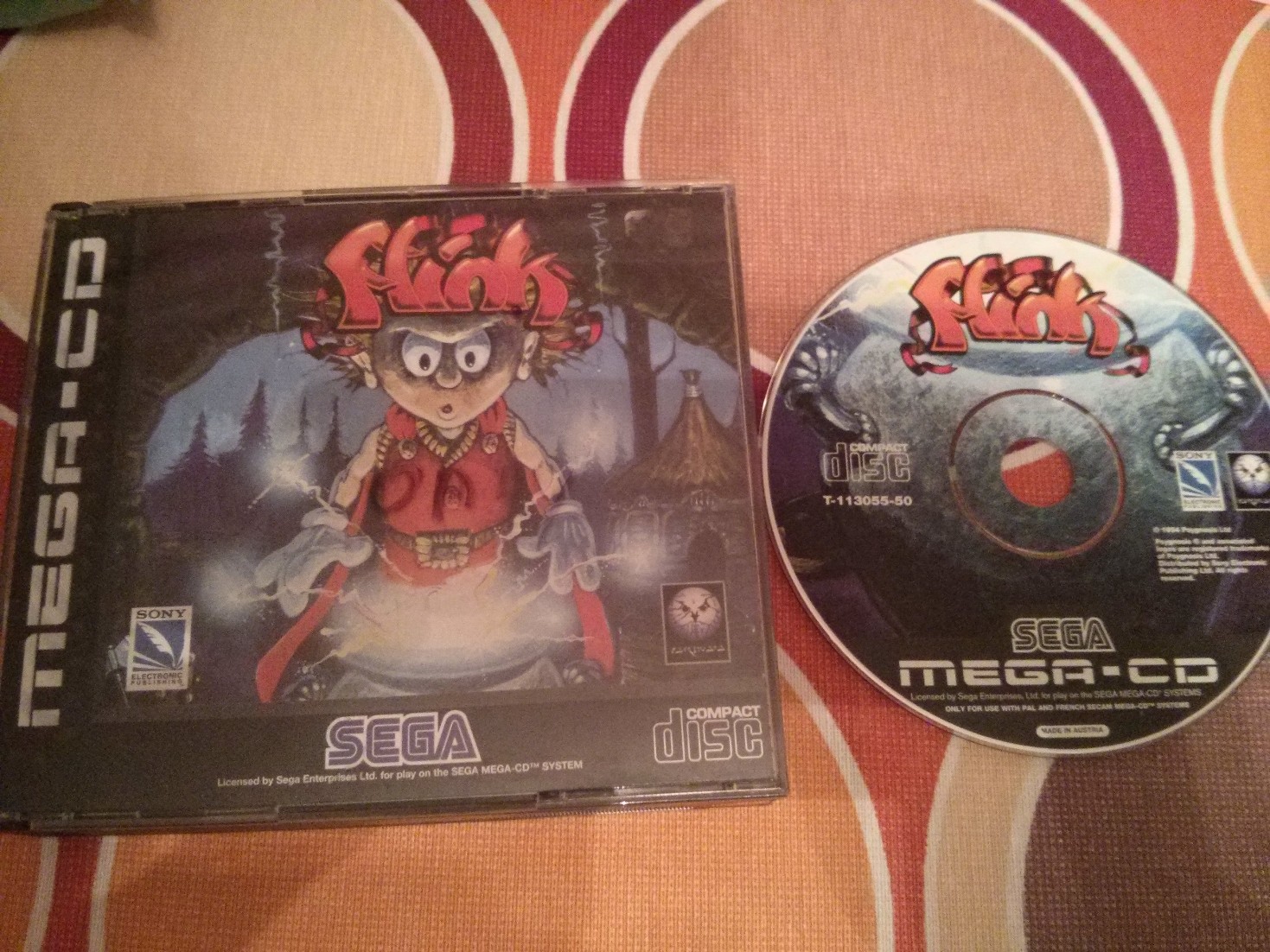 Jeu SEGA Megadrive Flink - Version PAL (Neuf, Sous Film)
