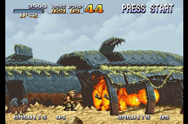 Archivo:Metal Slug (Saturn) juego real 002.png