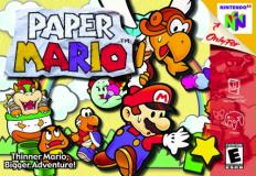 Portada de Paper Mario