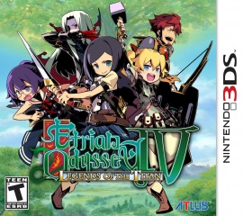 Portada de Etrian Odyssey IV: Legends of the Titan