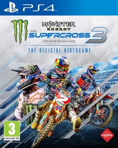 Portada de Monster Energy Supercross 3 – The Official Videogame