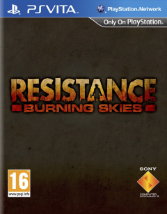 Portada de Resistance: Burning Skies