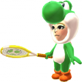 Traje Yoshi juego Mario Tennis Open Nintendo 3DS.png