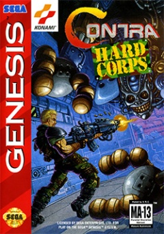 Portada de Contra: Hard Corps