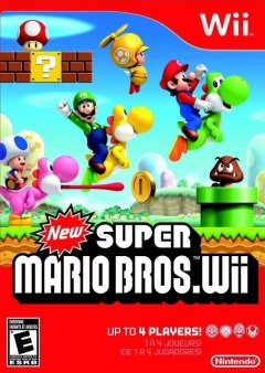 Portada de New Super Mario Bros. Wii