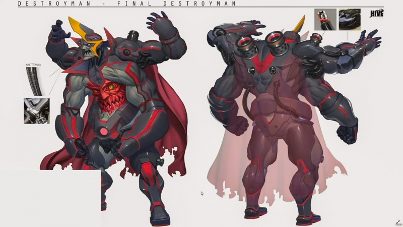 Archivo:Concepto personaje Final Destroyman No More Heroes III NSW.jpg