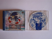 Sonic Adventure (Dreamcast Pal) fotografia caratula delantera y disco.jpg
