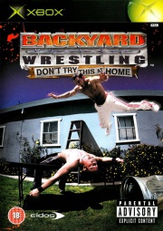 Backyard Wrestling Don't Try This at Home (Xbox Pal) caratula delantera.jpg