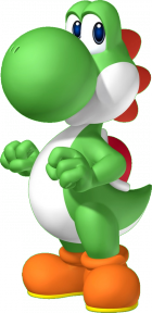 Render personaje Yoshi de Mario Party 8 Wii.png