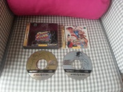 Street Fighter Collection (Saturn NTSC-J) fotografia caratula delantera-manual y discos de juego.jpg