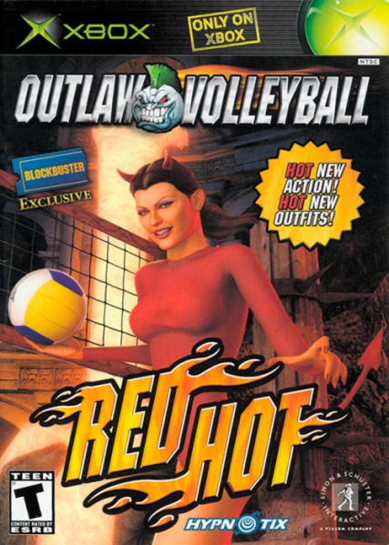 Archivo:Outlaw Volleyball - Red Hot (Carátula Xbox NTSC-USA).jpg