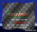 Ridge Racer playstation pantalla bienvenida.jpg