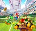 Arte completo carátula juego Mario Tennis Open Nintendo 3DS.jpg