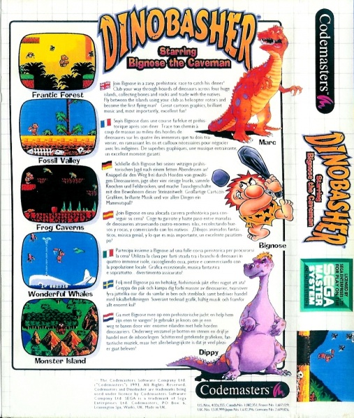 Archivo:Dinobasher - PAL Trasera.jpg