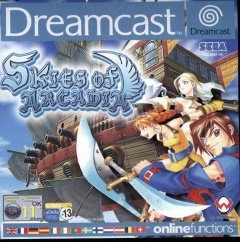 Portada de Skies of Arcadia