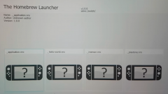 Captura de Homebrew Launcher for Switch