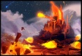 Arte conceptual volcán 02 juego Donkey Kong Country Returns Wii Nintendo 3DS.jpg