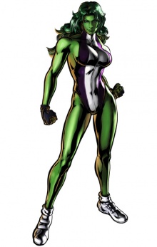 She-Hulk (Hulka) Marvel vs Capcom 3 - Retrato entero.jpg