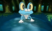 Pantalla acción Froakie 01 juego Pokémon X Y Nintendo 3DS.jpg