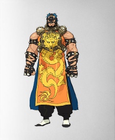 Personaje Drakkhen Tiger juego Code of Princess Nintendo 3DS.jpg